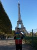 Sacagawea à la Tour Eiffel
